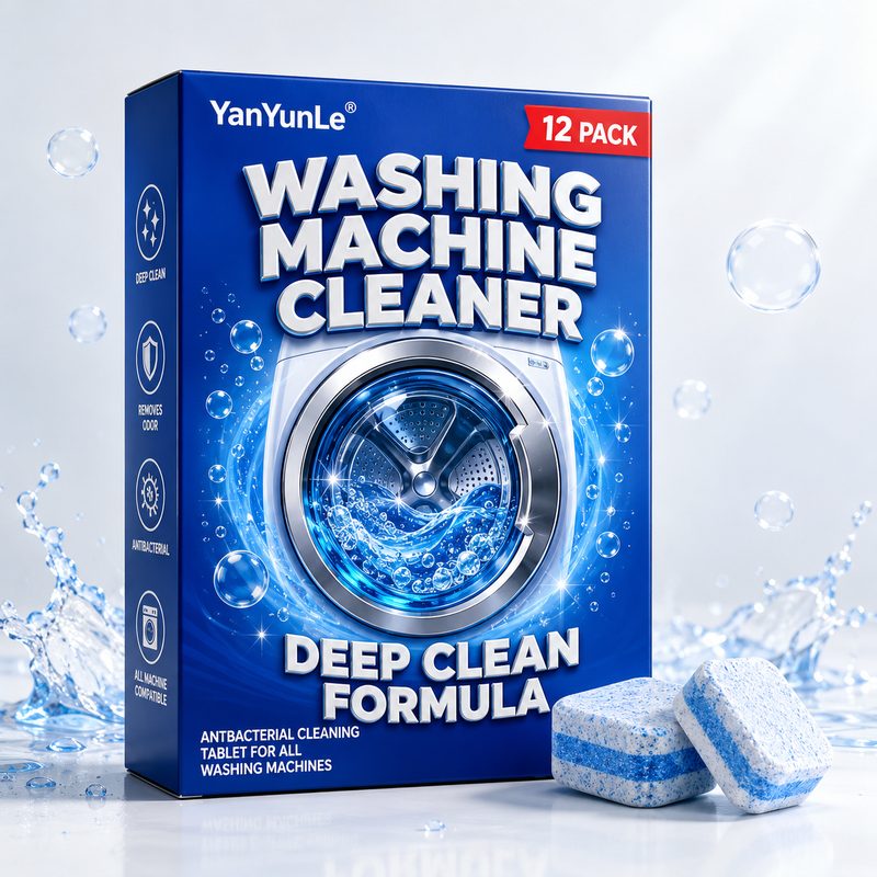 FreshZen washing machine cleaner tablets, 12 per box